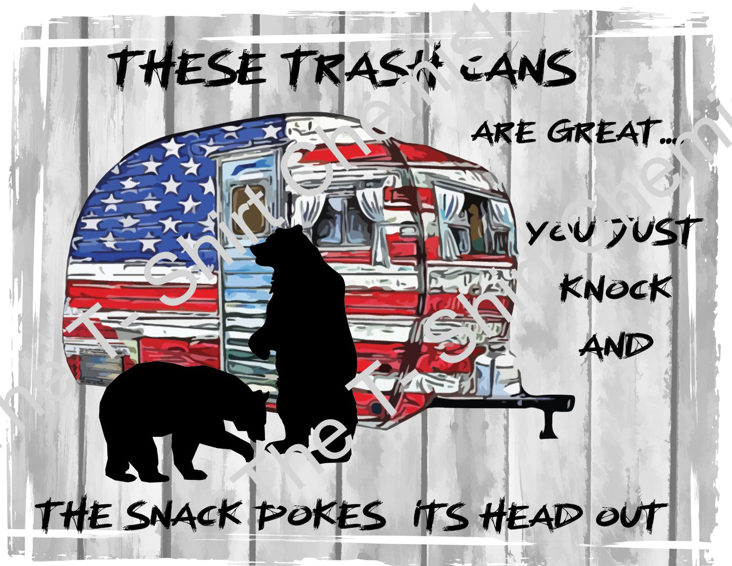 These Trash Cans Are Great Camper Camping Design