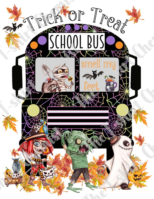 School Bus Trick or Treat