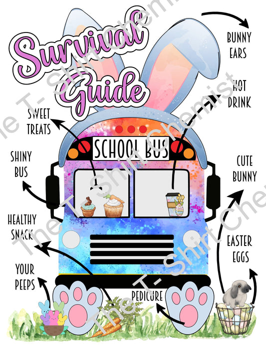 School Bus Easter Survival Guide